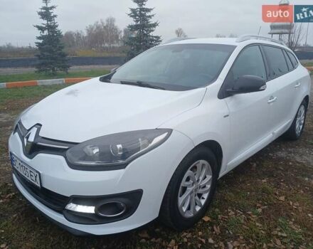 Белый Рено Меган, объемом двигателя 1.5 л и пробегом 241 тыс. км за 8599 $, фото 1 на Automoto.ua
