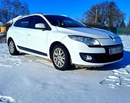 Белый Рено Меган, объемом двигателя 1.5 л и пробегом 27000 тыс. км за 7000 $, фото 1 на Automoto.ua