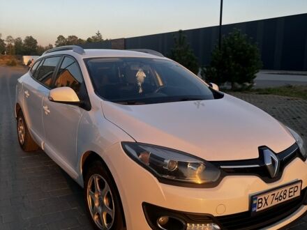 Белый Рено Меган, объемом двигателя 1.5 л и пробегом 3 тыс. км за 7700 $, фото 1 на Automoto.ua