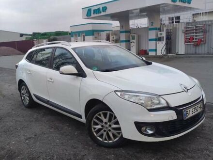 Білий Рено Меган, об'ємом двигуна 1.46 л та пробігом 267 тис. км за 7300 $, фото 1 на Automoto.ua