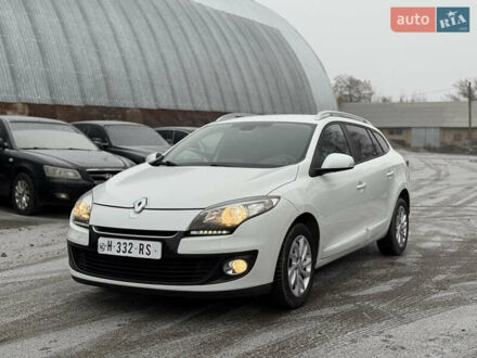 Білий Рено Меган, об'ємом двигуна 1.6 л та пробігом 153 тис. км за 9300 $, фото 1 на Automoto.ua