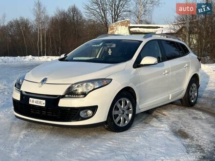 Белый Рено Меган, объемом двигателя 1.5 л и пробегом 189 тыс. км за 7750 $, фото 1 на Automoto.ua