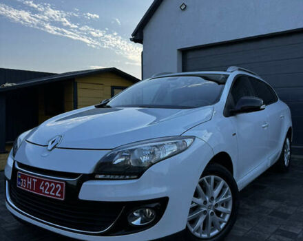 Белый Рено Меган, объемом двигателя 1.5 л и пробегом 236 тыс. км за 9700 $, фото 1 на Automoto.ua