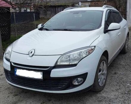 Белый Рено Меган, объемом двигателя 1.5 л и пробегом 280 тыс. км за 6700 $, фото 1 на Automoto.ua
