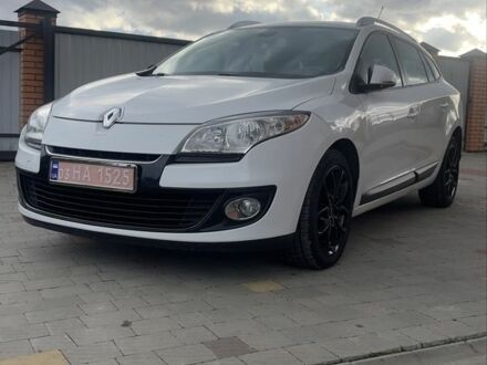 Белый Рено Меган, объемом двигателя 1.5 л и пробегом 290 тыс. км за 7500 $, фото 1 на Automoto.ua