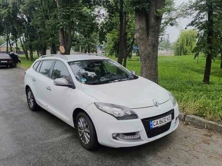 Белый Рено Меган, объемом двигателя 1.5 л и пробегом 210 тыс. км за 7300 $, фото 1 на Automoto.ua