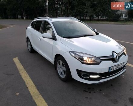 Белый Рено Меган, объемом двигателя 1.5 л и пробегом 289 тыс. км за 9200 $, фото 1 на Automoto.ua