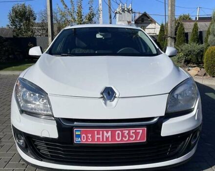 Белый Рено Меган, объемом двигателя 1.5 л и пробегом 220 тыс. км за 7700 $, фото 1 на Automoto.ua