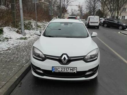 Белый Рено Меган, объемом двигателя 1.46 л и пробегом 205 тыс. км за 7500 $, фото 1 на Automoto.ua