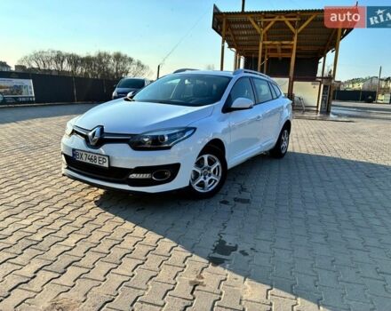 Белый Рено Меган, объемом двигателя 1.5 л и пробегом 217 тыс. км за 7900 $, фото 1 на Automoto.ua