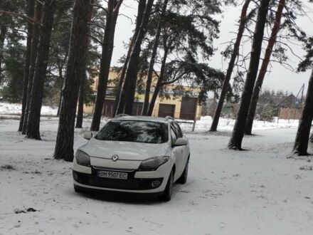 Білий Рено Меган, об'ємом двигуна 1.5 л та пробігом 230 тис. км за 8900 $, фото 1 на Automoto.ua