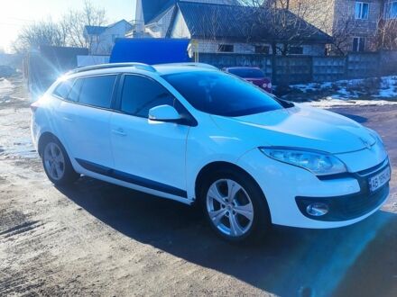 Білий Рено Меган, об'ємом двигуна 1.5 л та пробігом 221 тис. км за 6161 $, фото 1 на Automoto.ua