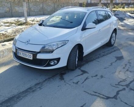 Белый Рено Меган, объемом двигателя 1.5 л и пробегом 264 тыс. км за 7350 $, фото 1 на Automoto.ua