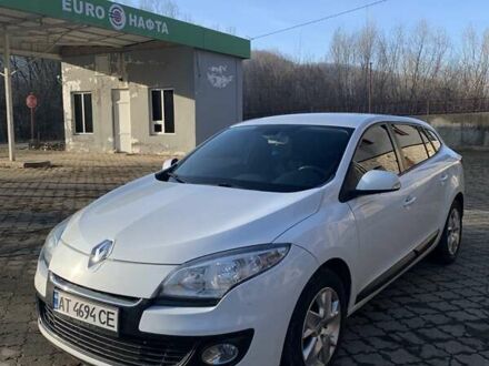Білий Рено Меган, об'ємом двигуна 1.5 л та пробігом 226 тис. км за 7700 $, фото 1 на Automoto.ua