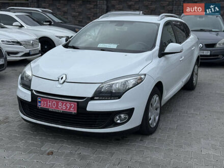Белый Рено Меган, объемом двигателя 1.5 л и пробегом 199 тыс. км за 8250 $, фото 1 на Automoto.ua