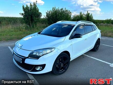 Белый Рено Меган, объемом двигателя 1.5 л и пробегом 288 тыс. км за 9900 $, фото 1 на Automoto.ua