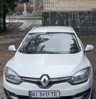 Белый Рено Меган, объемом двигателя 1.46 л и пробегом 276 тыс. км за 7900 $, фото 1 на Automoto.ua