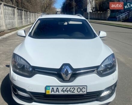 Белый Рено Меган, объемом двигателя 1.5 л и пробегом 290 тыс. км за 8200 $, фото 1 на Automoto.ua