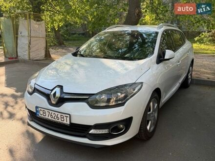 Белый Рено Меган, объемом двигателя 1.5 л и пробегом 221 тыс. км за 8200 $, фото 1 на Automoto.ua