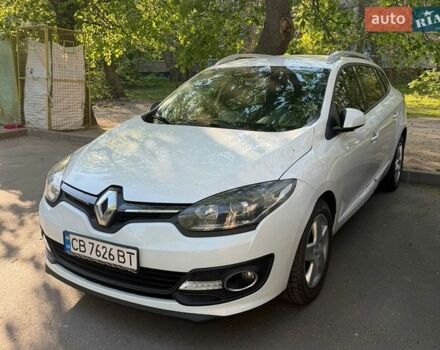 Белый Рено Меган, объемом двигателя 1.5 л и пробегом 221 тыс. км за 8200 $, фото 1 на Automoto.ua