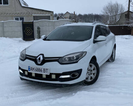 Белый Рено Меган, объемом двигателя 1.46 л и пробегом 264 тыс. км за 7600 $, фото 1 на Automoto.ua