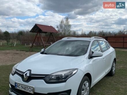 Белый Рено Меган, объемом двигателя 1.46 л и пробегом 228 тыс. км за 6800 $, фото 1 на Automoto.ua