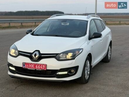Белый Рено Меган, объемом двигателя 1.5 л и пробегом 143 тыс. км за 8599 $, фото 1 на Automoto.ua