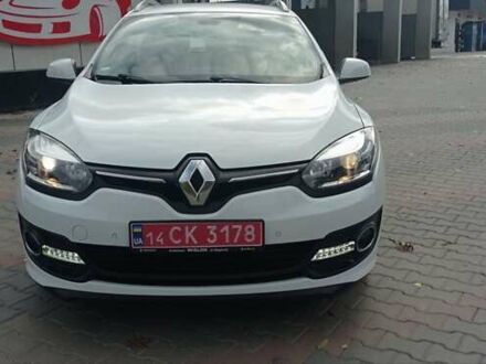 Белый Рено Меган, объемом двигателя 1.5 л и пробегом 202 тыс. км за 10600 $, фото 1 на Automoto.ua