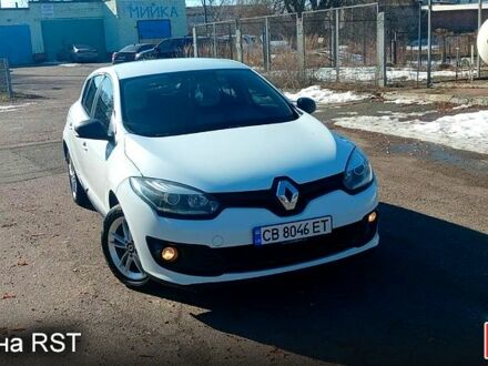Белый Рено Меган, объемом двигателя 1.5 л и пробегом 266 тыс. км за 7500 $, фото 1 на Automoto.ua
