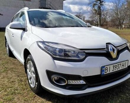 Белый Рено Меган, объемом двигателя 1.5 л и пробегом 208 тыс. км за 8900 $, фото 1 на Automoto.ua