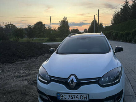 Белый Рено Меган, объемом двигателя 1.6 л и пробегом 185 тыс. км за 8300 $, фото 1 на Automoto.ua