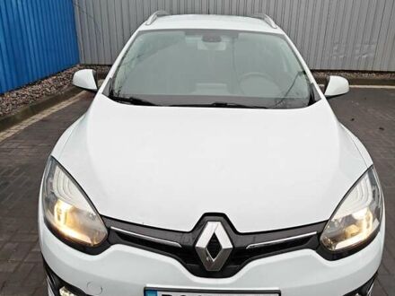 Белый Рено Меган, объемом двигателя 1.5 л и пробегом 131 тыс. км за 9300 $, фото 1 на Automoto.ua