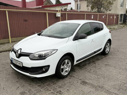 Белый Рено Меган, объемом двигателя 1.5 л и пробегом 214 тыс. км за 7500 $, фото 1 на Automoto.ua