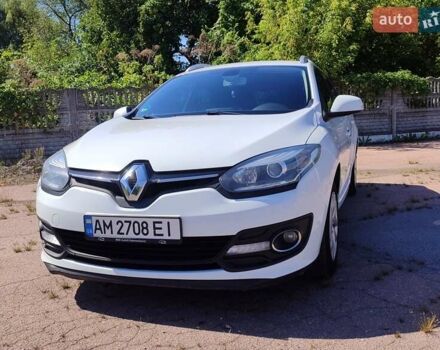 Белый Рено Меган, объемом двигателя 1.5 л и пробегом 342 тыс. км за 8200 $, фото 1 на Automoto.ua