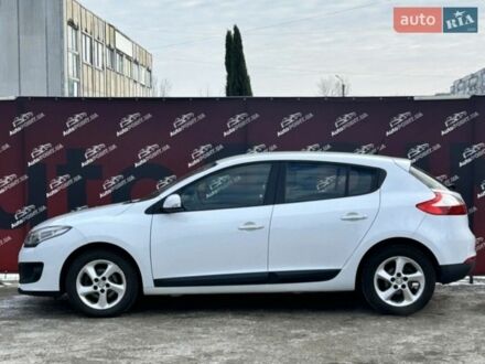 Белый Рено Меган, объемом двигателя 1.5 л и пробегом 231 тыс. км за 7800 $, фото 1 на Automoto.ua