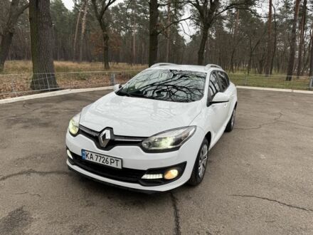 Белый Рено Меган, объемом двигателя 1.5 л и пробегом 214 тыс. км за 7700 $, фото 1 на Automoto.ua
