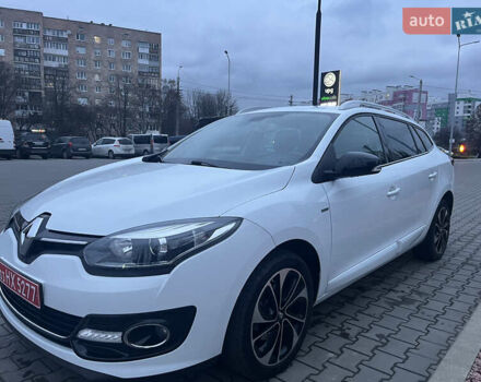 Белый Рено Меган, объемом двигателя 1.5 л и пробегом 223 тыс. км за 9900 $, фото 1 на Automoto.ua