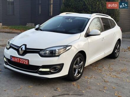 Белый Рено Меган, объемом двигателя 1.5 л и пробегом 165 тыс. км за 8150 $, фото 1 на Automoto.ua