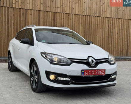 Белый Рено Меган, объемом двигателя 1.6 л и пробегом 172 тыс. км за 10200 $, фото 1 на Automoto.ua