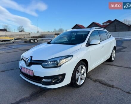 Белый Рено Меган, объемом двигателя 1.5 л и пробегом 225 тыс. км за 9500 $, фото 1 на Automoto.ua