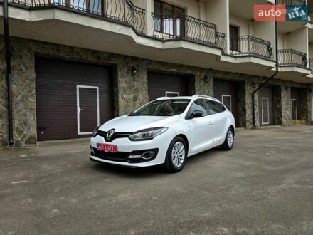 Білий Рено Меган, об'ємом двигуна 1.5 л та пробігом 217 тис. км за 8900 $, фото 1 на Automoto.ua