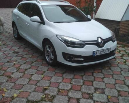 Рено Меган 2014 в Киеве на Automoto.ua Белый Рено Меган, объемом двигателя 1.5 л и пробегом 274 тыс. км за 7200 $, фото 1 на Automoto.ua