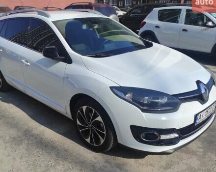Белый Рено Меган, объемом двигателя 1.6 л и пробегом 281 тыс. км за 8500 $, фото 1 на Automoto.ua