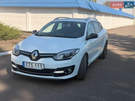 Білий Рено Меган, об'ємом двигуна 1.5 л та пробігом 136 тис. км за 9650 $, фото 1 на Automoto.ua
