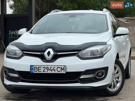 Белый Рено Меган, объемом двигателя 1.5 л и пробегом 289 тыс. км за 8000 $, фото 1 на Automoto.ua