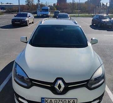 Белый Рено Меган, объемом двигателя 1.5 л и пробегом 257 тыс. км за 8500 $, фото 1 на Automoto.ua