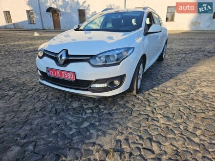 Белый Рено Меган, объемом двигателя 1.5 л и пробегом 181 тыс. км за 8800 $, фото 1 на Automoto.ua
