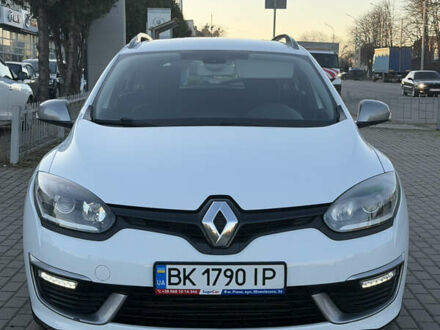 Белый Рено Меган, объемом двигателя 1.5 л и пробегом 265 тыс. км за 8550 $, фото 1 на Automoto.ua