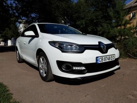 Рено Меган 2014 у Нежине на Automoto.ua Білий Рено Меган, об'ємом двигуна 1.5 л та пробігом 230 тис. км за 8100 $, фото 1 на Automoto.ua