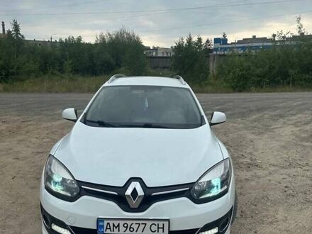 Рено Меган 2014 в Малине на Automoto.ua Белый Рено Меган, объемом двигателя 1.5 л и пробегом 298 тыс. км за 7350 $, фото 1 на Automoto.ua